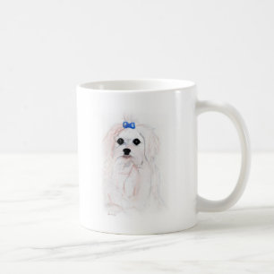 Maltese Puppy Coffee Mug