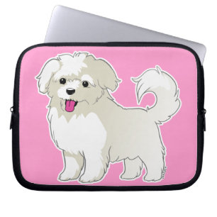 Maltese Puppy Laptop Sleeve