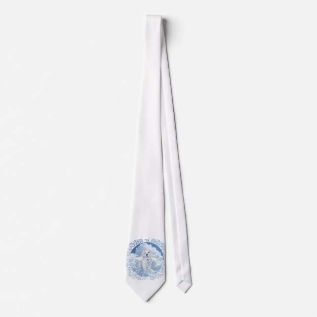 Maltese Rescue Angel Tie (Front)