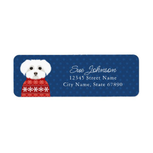 Maltese Return Address Labels