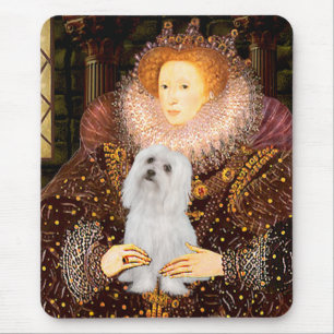 Maltese (SD) - Queen Mouse Mat