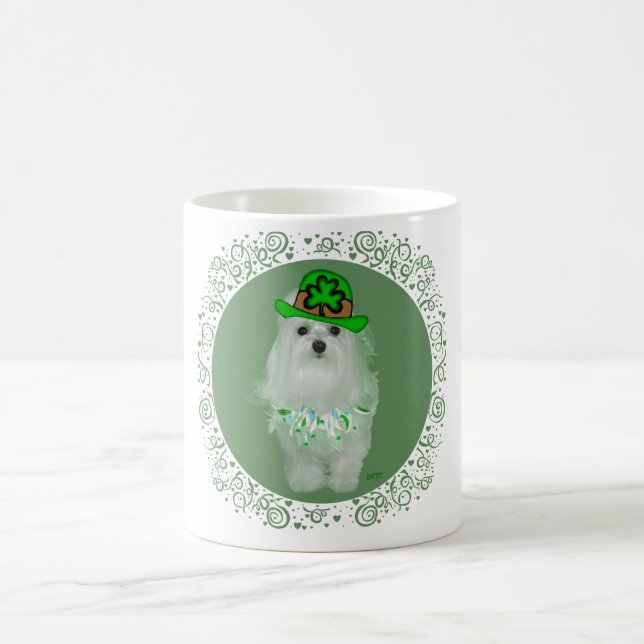 Maltese St. Patricks Day Coffee Mug (Center)