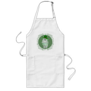 Maltese St. Patricks Day Long Apron