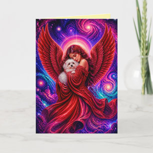 Maltese Sympathy Card
