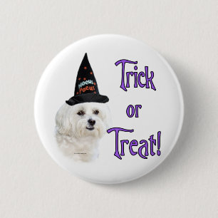 Maltese Trick 6 Cm Round Badge