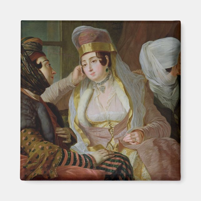 Maltese Women Magnet (Front)