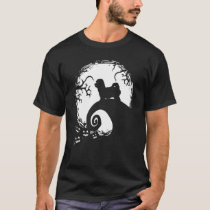 Maltipoo And Moon Halloween T-Shirt