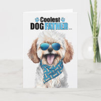 Maltipoo Dog Coolest Dad Ever Father's Day