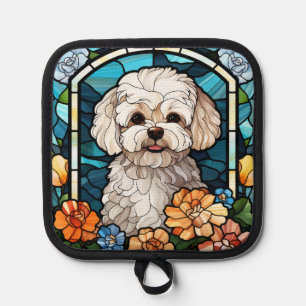 Maltipoo Dog Pot Holders