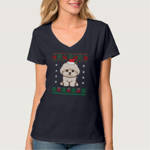 Maltipoo Dog Ugly Sweater Christmas Gifts Puppy Do