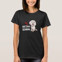 Maltipoo Grandma Perfect For Maltese Poodle Dog M