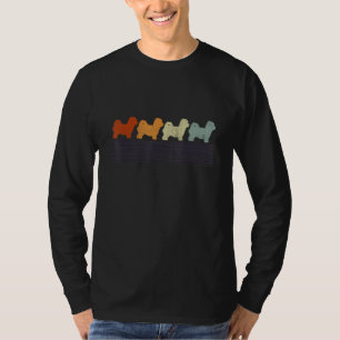 Maltipoo Vintage Retro Mom Dad Dog Women T-Shirt