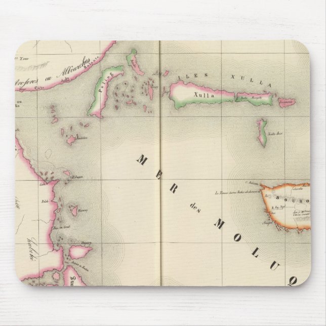 Maluku Oceania no 21 Mouse Mat (Front)