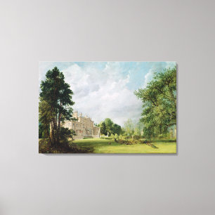 Malvern Hall, Warwickshire, 1821 Canvas Print