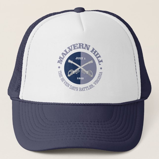 Malvern Hill (B&G) Trucker Hat (Front)