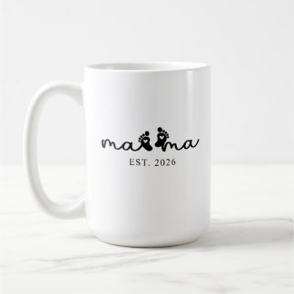 Mama 2026 | Baby Reveal Coffee Mug
