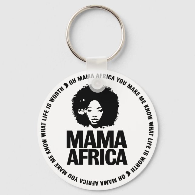 Mama Africa Key Ring (Front)