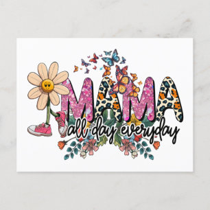 Mama All Day Everyday Mother's Day Postcard