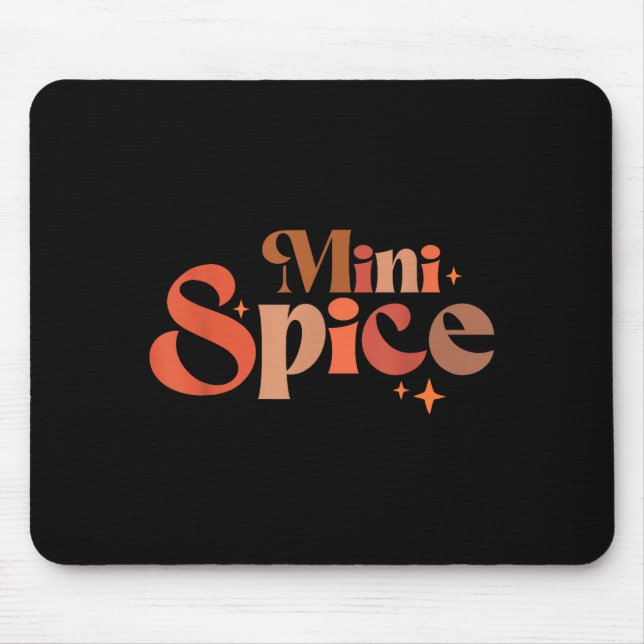 Mama &amp; Mini Pumpkin Sce Autumn Cozy Fall Seaso Mouse Mat (Front)