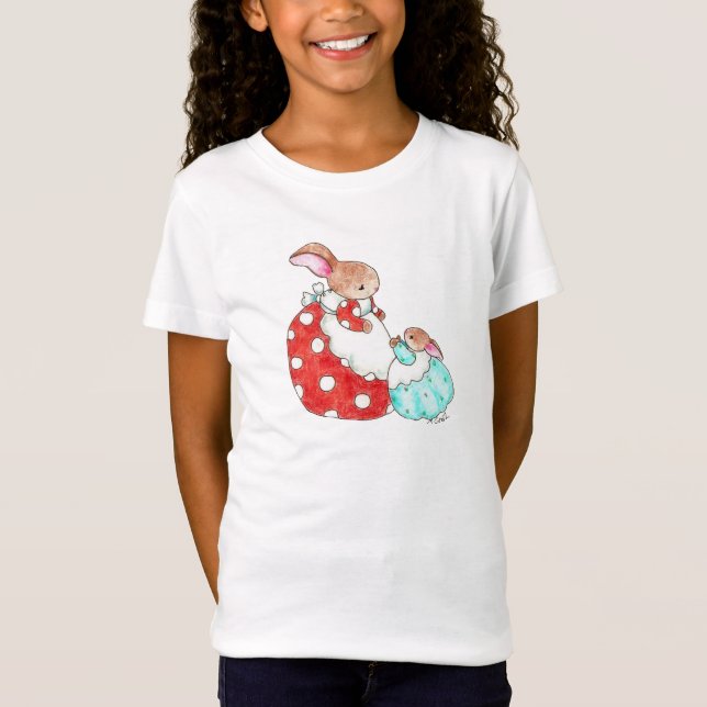 Mama and Baby Bunny T-Shirt (Front)