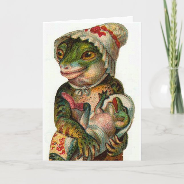 Mama and Baby Frog Card (Front)