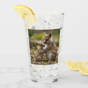 Mama And Baby Quokka Life Lessons, Glass