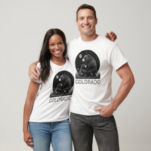 Mama and Cub Bear Colorado Mens Tshirts