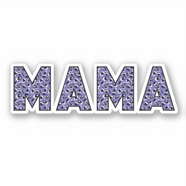 MAMA Animal Print typography (Front)