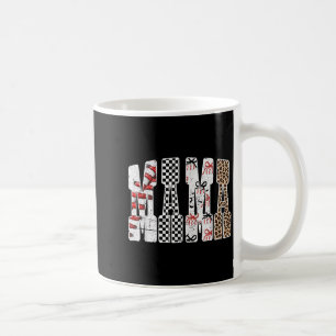 Mama Baseball Season Happy Game Day Trendy Funny S Coffee Mug