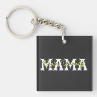 Mama Baylor University Key Ring