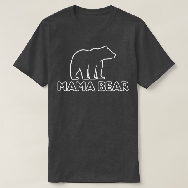 Mama Bear 1 T-Shirt (Design Front)