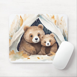 Mama Bear and Cub Mouse Mat
