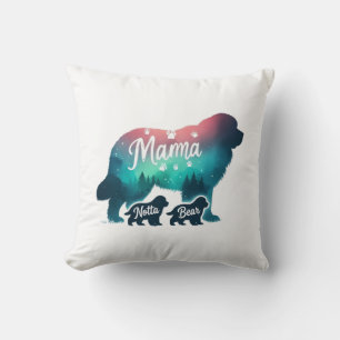 Mama Bear and Cubs Cushion
