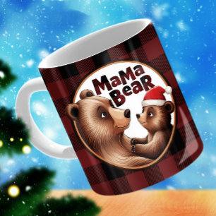 Mama Bear Baby Bear Christmas - Best Mum Gift Mug
