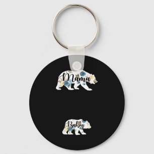 Mama Bear Baby Bear Pregnancy Pregnant Mom Mothers Key Ring