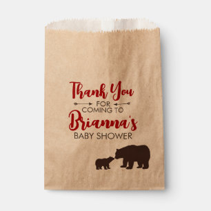 Mama Bear Baby Shower Thank You Favour Bags