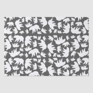 Mama Bear Baby Shower Woodland Lodge Tissue Paper