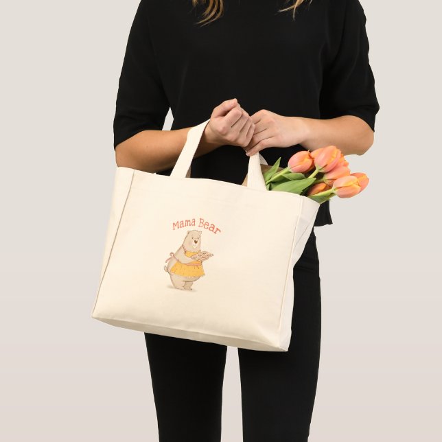 Mama Bear Baking tote bag (Front (Product))