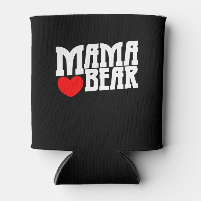 Mama Bear Can Cooler (Front)