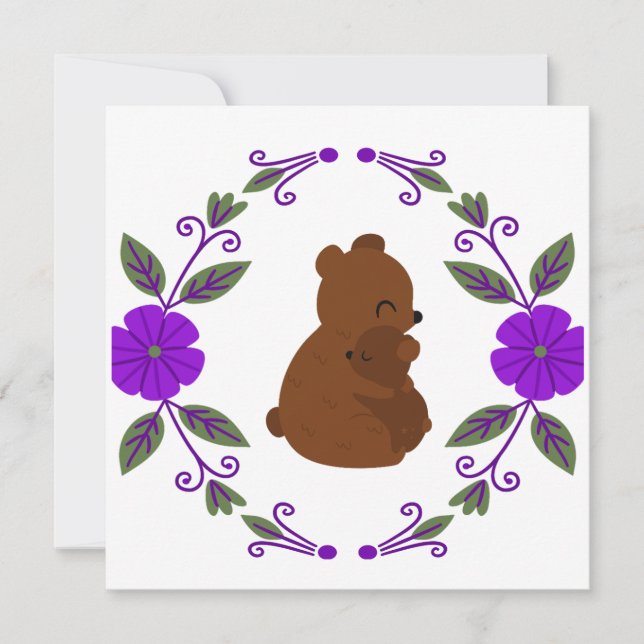 "Mama Bear" Card (Front)