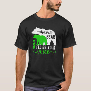 Mama Bear Cerebral Palsy Mum Of A Cerebral Palsy W T-Shirt
