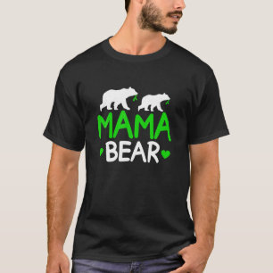 Mama Bear Cerebral Palsy Mum Of A Cerebral Palsy W T-Shirt