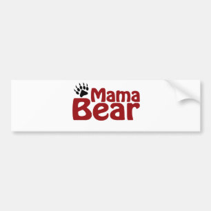 Mama Bear Claw Bumper Sticker