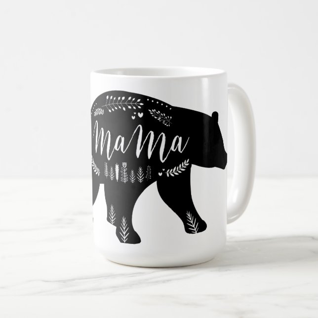 Mama Bear Coffee Cup (Front Right)