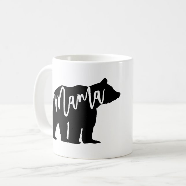 Mama Bear Coffee Mug (Front Left)