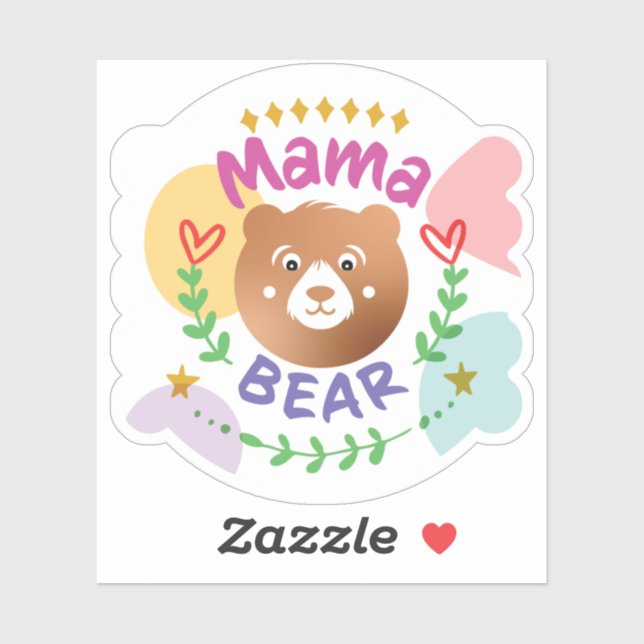 Mama Bear Cosy #4 (Sheet)
