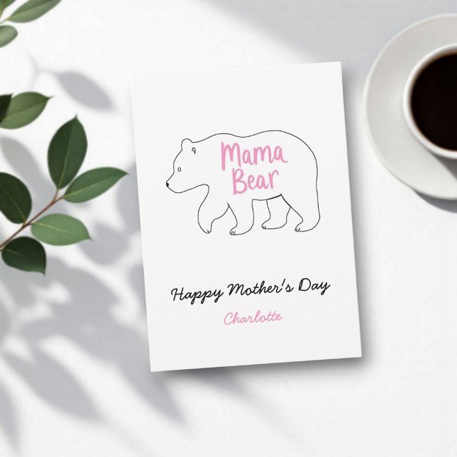 Mama Bear | Cute & Funny Mother's Day Card (Creator Uploaded)
