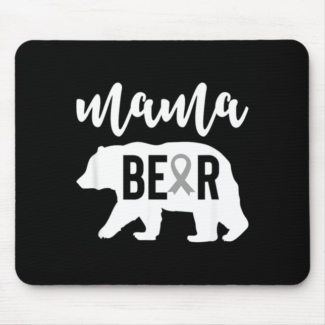 Mama Bear Diabetic Mum Mouse Mat (Front)