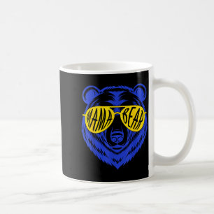Mama bear down syndrome mum son daughter yellow coffee mug