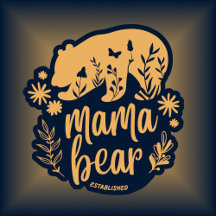 Mama Bear Established 2024 Boho